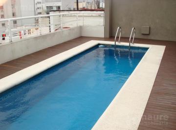 piscina · Monoambiente en Alquiler en Palermo Al Frente con Balcón con Amenities