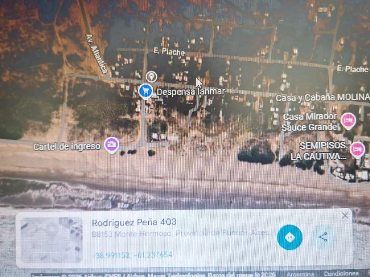 Rodriguez Peña & Samborombon, Balneario Sauce Grande, Buenos Aires Costa Atlántica