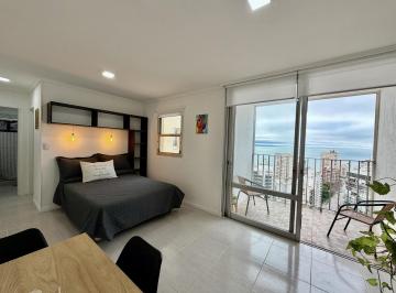 Departamento · 29m² · 1 Ambiente · Departamento Monoambiente Vista Al Mar. Edificio Havanna. Reciclado. Venta