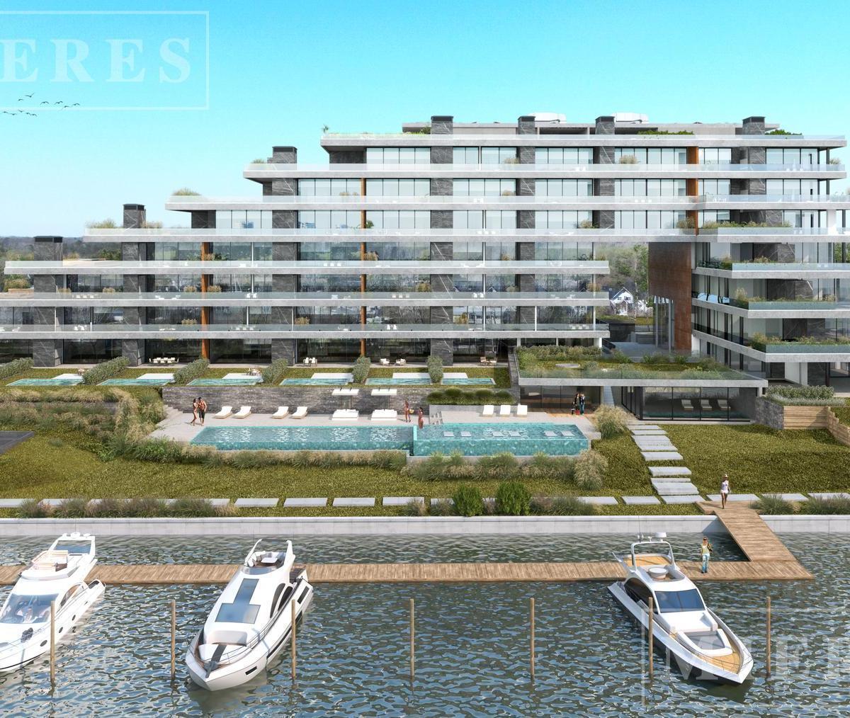 Departamento de 3 Ambientes en PB con Jardín, Acqua Marinas Nordelta.
