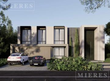 Casa · 560m² · 8 Ambientes · 4 Cocheras · Casa en Obra con 5 Suites en El Barrio Los Castores, Nordelta