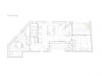 PH · 66m² · 3 Ambientes · Venta PH en Parque Chas, 3 Ambientes con Terraza Propia y Parrilla