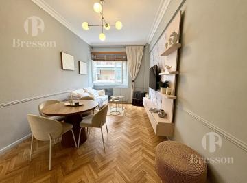 Departamento · 40m² · 2 Ambientes · Departamento en Alquiler con Muebles Luminoso