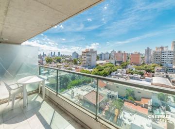 Departamento · 30m² · 1 Ambiente · Venta / Permuta - Amoblado - Monoambiente Divisible con Balcón Terraza Al Frente - Echesortu, Rosario.