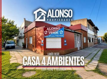 Casa · 95m² · 4 Ambientes · Venta - Casa de 4 Ambientes con Patio y Terraza - Lanus Oeste