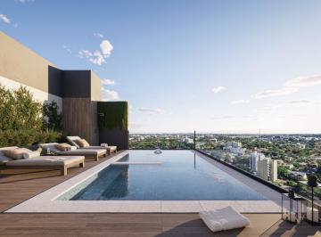Departamento · 28m² · 1 Ambiente · Villa Morra (Asuncion, Py) Monoambiente C/balcon Hermosa Vista - Entrega Jul/27 - Soho Flats