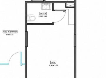 Local comercial de 1 ambiente, Almagro · Local en Venta. Almagro. Pronta Entrega.