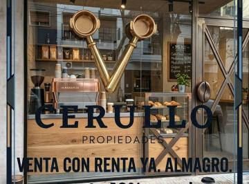 Local comercial de 1 ambiente, Almagro · Local de 36 m² en Venta en Almagro Norte. Venta con Renta. Desde Agosto.