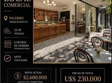Local comercial · 25m² · Local en Venta en Palermo, Capital Federal, Buenos Aires
