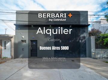 Local comercial · 2 Ambientes · Galpón en Alquiler