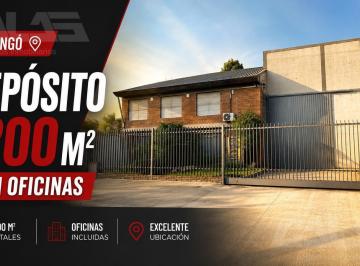 Depósito · 600m² · 3 Ambientes · 10 Cocheras · Depósito de 1200 m² con Oficinas, Ituzaingó