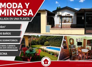 Casa · 120m² · 3 Ambientes · 2 Cocheras · Casa 3 Ambientes con Piscina en Ituzaingó Norte