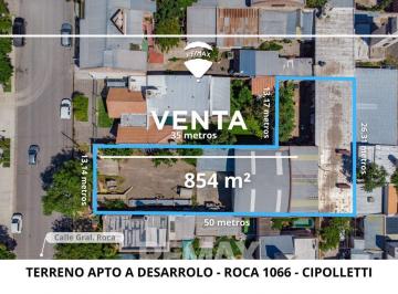 Terreno · 516m² · Venta Terreno Apto Desarrollo C/galpon Cipolletti