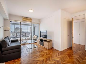 Departamento · 66m² · 2 Ambientes · 1 Cochera · Alquiler 2 Ambientes 70 m² Cochera Amoblado Piso Alto Vista Amenities Seguridad
