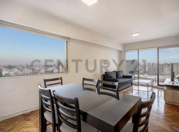 Departamento · 66m² · 2 Ambientes · 1 Cochera · Alquiler 2 Ambientes 70 m² Cochera Amoblado Piso Alto Vista Amenities Seguridad