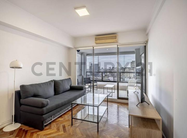 Alquiler 2 Ambientes 70 m&sup2; Cochera Amoblado Piso Alto Vista Amenities Seguridad
