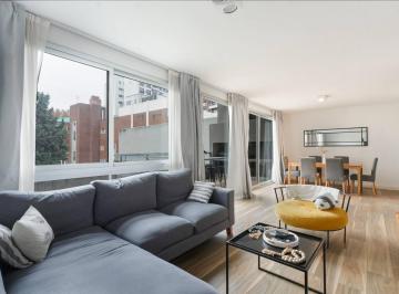 Departamento · 100m² · 4 Ambientes · 1 Cochera · Alquiler 4 Amb. Amoblado Terraza Parrilla Nuñez