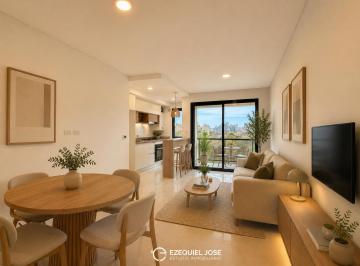 Departamento · 43m² · 2 Ambientes · Venta - Semipiso 2 Ambientes Premium | Vista Abierta a Plaza | Suite Amenities | Afianza V