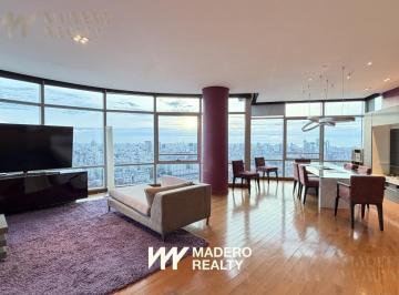 Departamento · 165m² · 3 Ambientes · 1 Cochera · Alquiler / Venta de Departamento 3 Ambientes en Puerto Madero