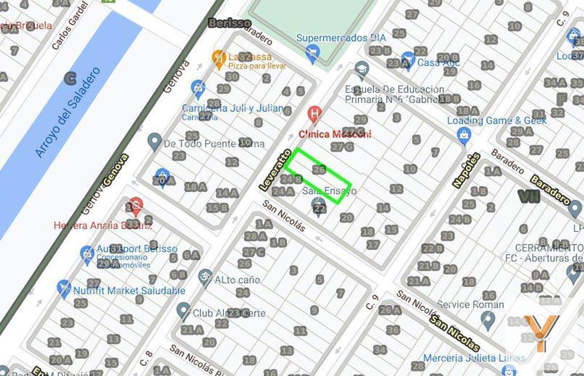 8 e/ Baradero y San Nicolas, Berisso, Berisso