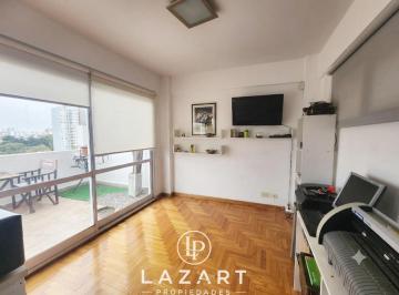 Departamento · 26m² · 1 Ambiente · Departamento con Espectacular Terraza Propia! Piso Alto Excelente Luz