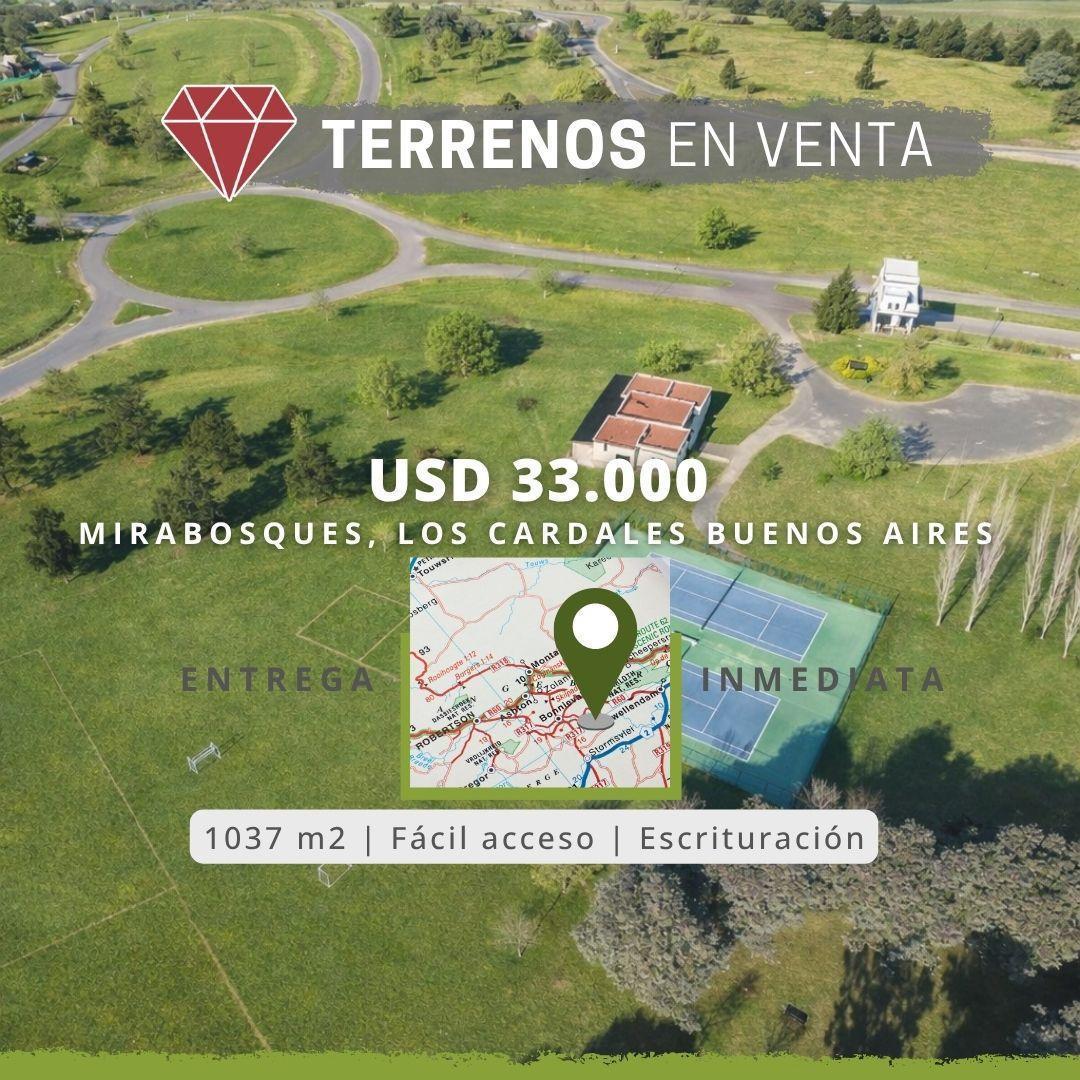 Terreno EN Venta B° Mirabosques LOS Cardales, Buenos Aires.,  Campana, Campana