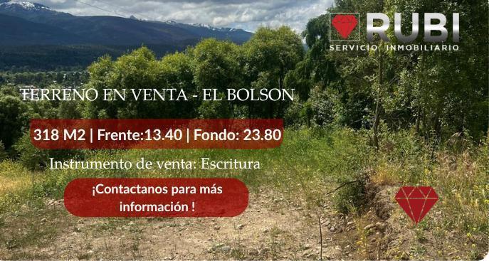 Terreno EN Venta EL Bolson, El Bolsón, Río Negro