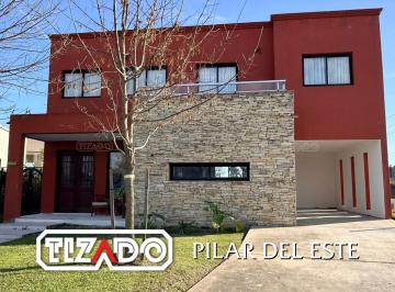 Casa · 178m² · 5 Ambientes · 1 Cochera · Casa en Venta en San Eduardo, Pilar del Este, Pilar