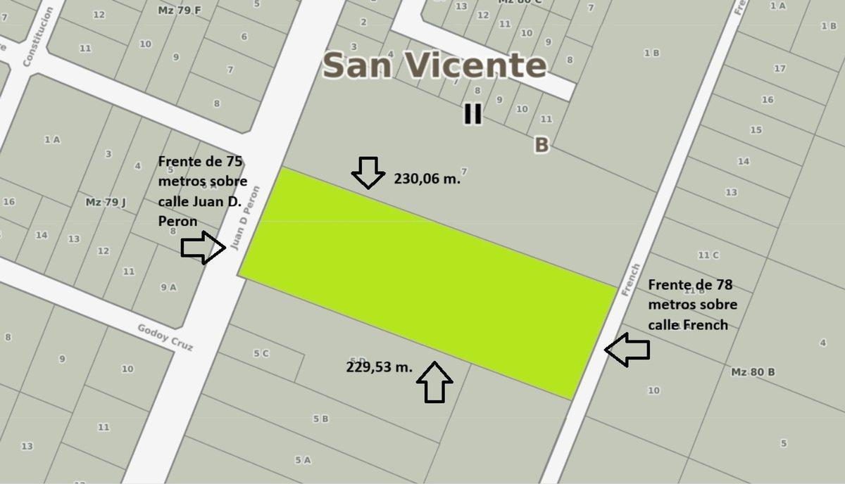Avenida Presidente Perón 2500,  San Vicente, San Vicente