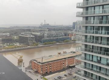 Departamento · 35m² · 1 Ambiente · Huergo 475 23° Vista Ciudad/rio/dique Monoamb. a Estrenar!