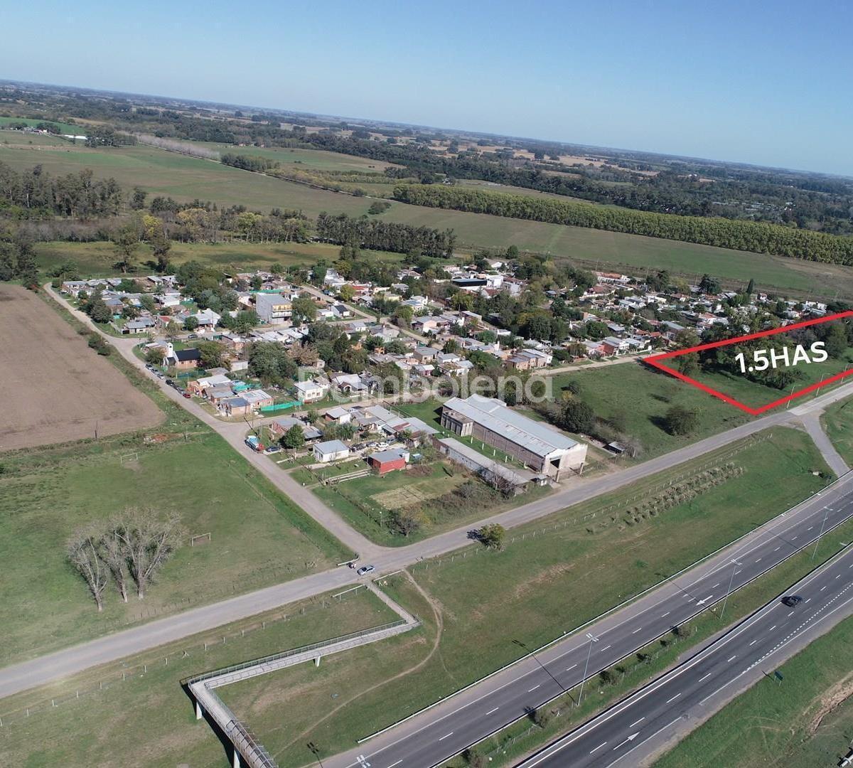 Ruta 5 colectora Sur 1000, Luján, GBA Oeste