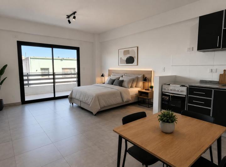 Venta, Departamento, Monoambiente, Balcón, Cochera, Monte Castro