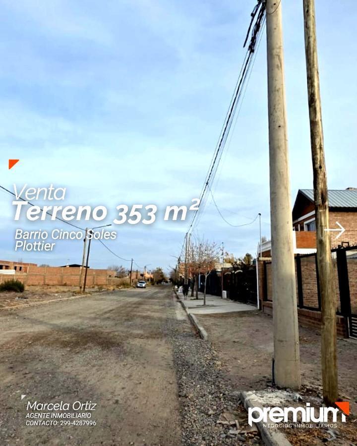 Venta Loventa Lote 353 m² - Barrio Cinco Soles – Plottierte 353 m² - Barrio Cinco Soles – Plottier, Plottier, Neuquén