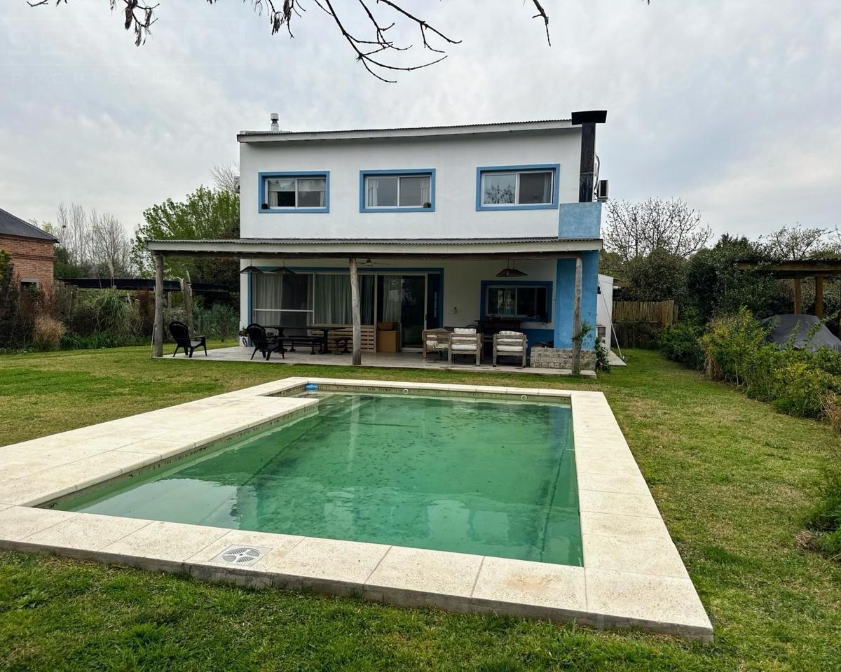 Mjr. Alquiler Casa 4 Ambientes con Piscina y Amplio Parque en Barrio La Emilia, Pilar.