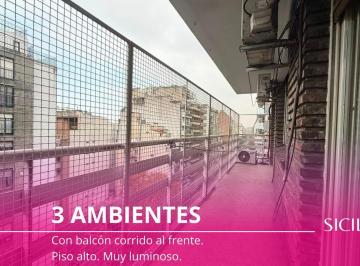Departamento · 56m² · 3 Ambientes · Venta - Departamento - 3 Ambientes - Balvanera - Balcón Al Frente