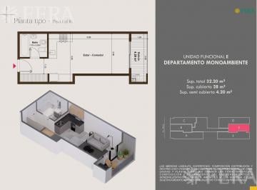 Departamento · 28m² · 1 Ambiente · Venta Departamento 1 Ambiente con Balcón en Wilde