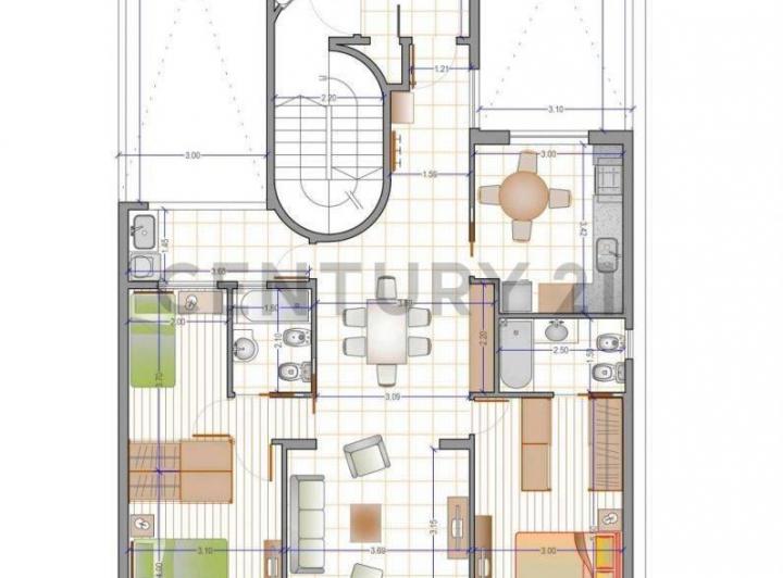 Departamento · 110m² · 5 Ambientes