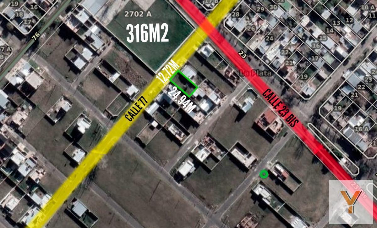 77 e/ 23 y 24, La Plata, GBA Sur