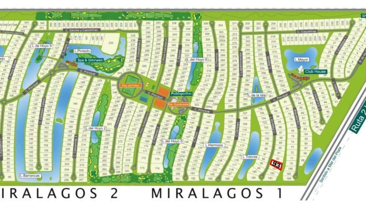Miralagos, Miralagos, Etcheverry