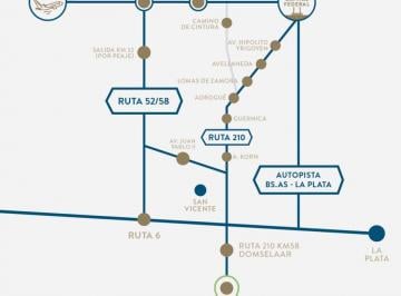 Terreno , San Vicente · Lote en Venta - Barrio Privado Estancias de Domselaar