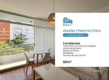 Departamento · 45m² · 2 Ambientes · Excelente Dpto. en Alquiler Temporal en Boulevard Cerviño