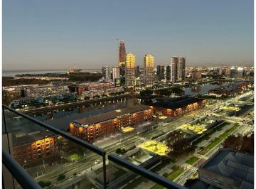 Departamento · 35m² · 1 Ambiente · Dpto Puerto Madero Alquiler Temporario Monoambiente Amoblado con Balcon
