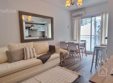 Departamento · 38m² · 2 Ambientes · Alquiler Temporario Amoblado Mensual Las Cañitas 2 Amb