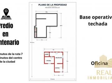 Oficina comercial · 37m² · 3 Ambientes · 10 Cocheras · Alquiler Predio de 5000 m² con Oficina Moderna y Base Operativa en Centenario, Neuquén.
