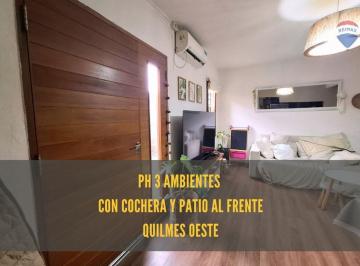 PH · 57m² · 3 Ambientes · 1 Cochera · Venta Duplex 3 Ambientes, Corrientes 1209 Quilmes