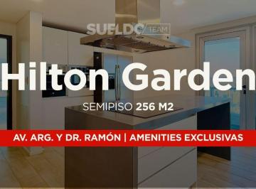 Departamento · 256m² · 5 Ambientes · 3 Cocheras · Venta Departamento 3 Dorm., Hilton Garden