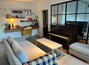 Departamento · 51m² · 1 Ambiente · Monoambiente Alquiler Villa Urquiza Doho | Amoblado, Balcón Terraza, Parrilla y Cochera