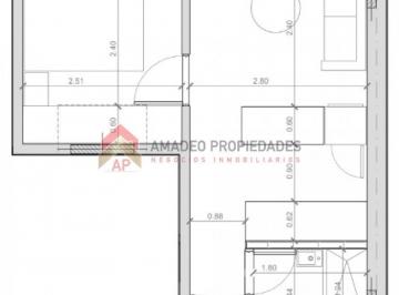 Departamento · 25m² · 2 Ambientes · Dpto 2 Amb de Pozo en Excelente Ubicacion: Manuel Castro 911, Banfield. Posibilidad de Financiar