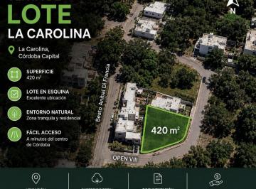 Terreno , Córdoba · Venta Lote 420 m² en La Carolina