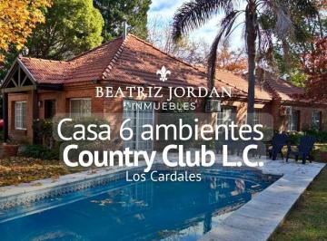 Casa · 144m² · 6 Ambientes · 3 Cocheras · Casa 6 Ambientes en Venta, Los Cardales Country Club